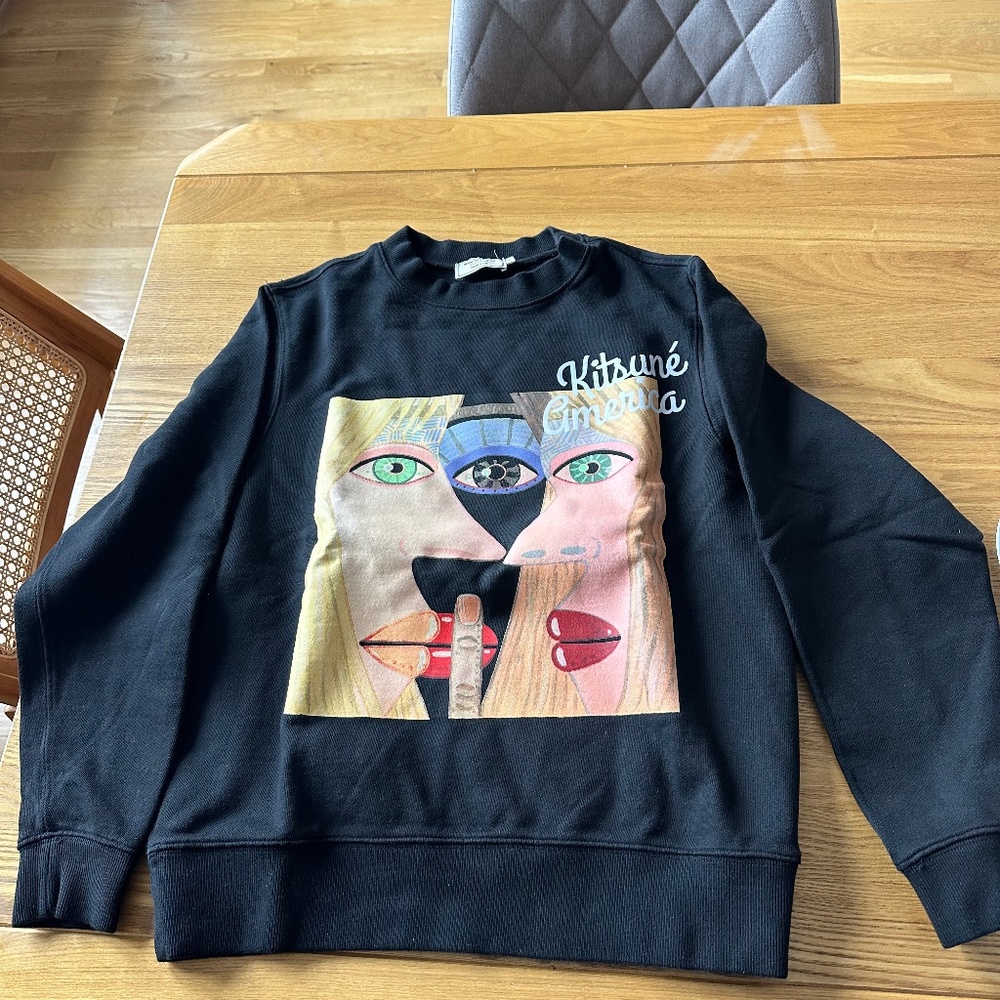 Maison Kitsune x Brian Calvin sweater